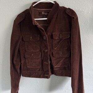 Star Brown Jacket Corduroy